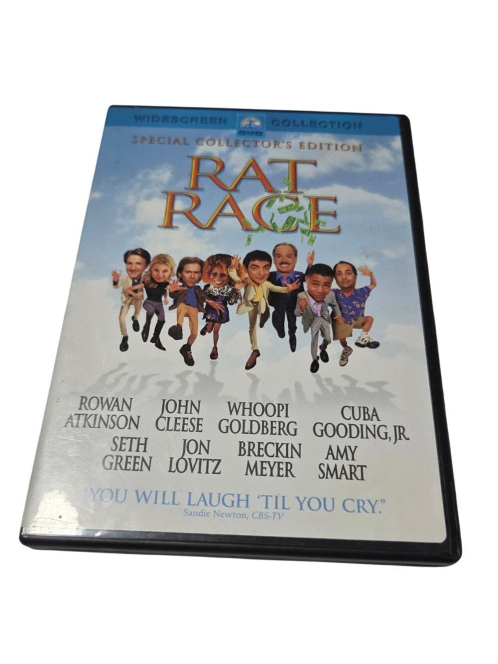 Rat Race DVD Rowan Atkinson Whoopi Goldberg Collectors Edition Comedy 2001